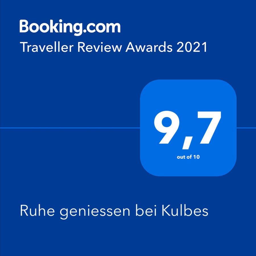 Ruhe Geniessen Bei Kulbes Apartment Doberschutz Exterior foto